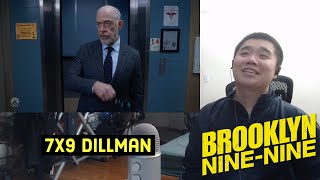 Brooklyn NineNine Season 7 Episode 9 Dillman Reaction [upl. by Kamp]