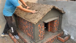 Cool House for My Dog 🐶 Great idea 🐶 Dog House Building Techniques [upl. by Yaniv]