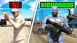 MILITAR de 1 a 10000000 en GTA 5 [upl. by Gottfried]