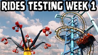 Canadas Wonderland Rides Testing 2024 [upl. by Hardman195]