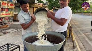 Chachas Strongest Hands in the Business  Indore Famous poha  Indore Street Food [upl. by Cran]