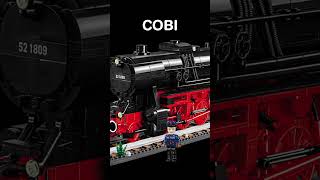 LEGO trains vs COBI trains lego cobi shorts [upl. by Langill]