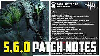 RINGU CHAPTER PATCH NOTES 560 Patch Notes  Dead by Daylight [upl. by Harbot]