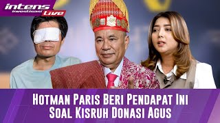 Live Hotman Paris Berikan Pandangannya Soal Agus Salim Dengan Uang Donasinya Seperti Ini [upl. by Niknar]