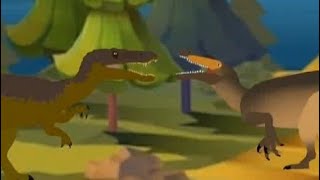 Baryonyx Limbo VS Irritator VS Suchomimus Jurassic park builder animation dc2 drawingcartoons2 [upl. by Murdoch]