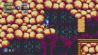 Lava Reef Act 1 w Foliage Furnace Act 3 Sonic Mania [upl. by Lathan]