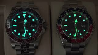 4K Review Rolex GMT Master II 126710 vs 16710 BLRO [upl. by Larina]