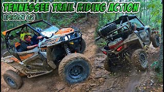 Tennessee Trail Riding Action  Road Trip to TN and Hitting the Trails on Day 1  Episode 02 [upl. by Aicenert466]