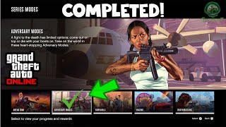 ADVERSARY MODES Career Challenge Completed in GTA Online 22 [upl. by Ylrebma]