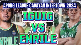 MAINIT NA LABAN  ENRILE VS IGUIG  CAGAYAN INTERTOWN 2024 APONG LEAGUE [upl. by Yeleen487]