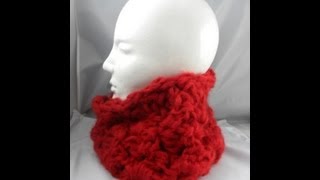 Häkeln  Schal  Loop  in hin und hergehenden Runden aus der Style von Lang Yarns [upl. by Case485]