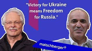 quotPutins trip to Mariupol looks like a very bad jokequot  Garry Kasparov amp Thomas Roth  maischberger [upl. by Nimaynib]