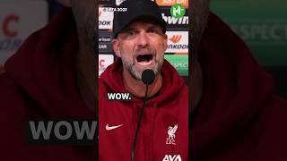 Klopp FURIOUS as press conference is interrupted by chanting [upl. by Mickie]