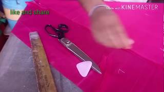 Dhoti salwar cutting and stitching [upl. by Adilem]