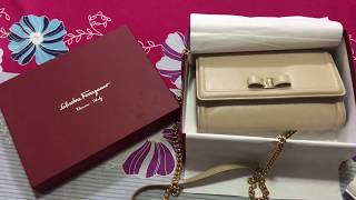 Unboxing Salvatore Ferragamo Vara Mini Bag [upl. by Attennaj]