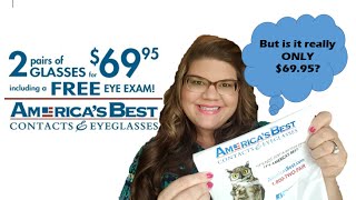 Americas Best Eye Glasses HONEST Review  Sam GlamSlam [upl. by Cormack]