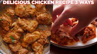 3 Easy amp Delicious Chicken Thigh Dinner Recipes [upl. by Hayikaz]