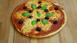 Pizza Teig TomatenSauce Belag [upl. by Ehrenberg560]