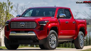 Toyota Tacoma i FORCE MAX Limited  Supersonic Red  Driving Footage [upl. by Philpot]