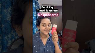 Dot amp Key Tinted Sunscreen shade 05 Beige on Dusky skin tintedlove tintedsunscreen dotandkey spf [upl. by Yenots5]