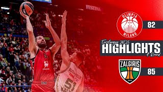 Olimpia Milano  Zalgiris Highlights [upl. by Schafer575]