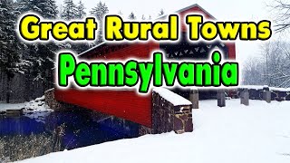 Great Rural towns in Pennsylvania to buy real estate or maybe retire [upl. by Angrist567]