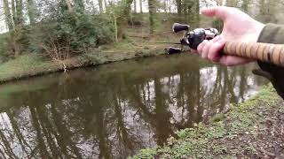 UK Canal lure fishing  Pike on the BFS gear [upl. by Marb214]