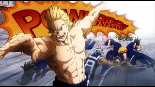 Mirio Togata Lemillion vs Class 1A  My Hero Academia English Sub [upl. by Ydisac966]