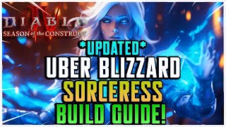 UPDATED FRIEZA SORCERER 100 FINAL FORM UBER BLIZZARD BUILD GUIDE DIABLO 4 SEASON 3 [upl. by Deraj]