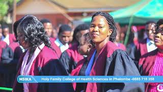 Holy Family College of Health Sciences January 2025 Intake Advert [upl. by Ainattirb]