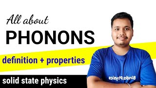 phonons in solid state physics  phonons  definition and properties  phonons [upl. by Eada]