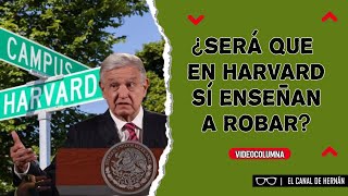 ¿Será que en HARVARD SÍ ENSEÑAN a ROBAR  Hernán Gómez [upl. by Eidolem]