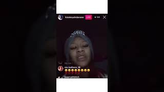 Lakeyah danaee best instagram raps [upl. by Asilram755]