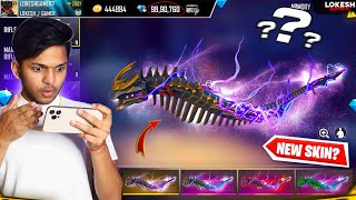 Finally Got Most Expensive Dragon Gun Skin RIP 50000 Diamonds From Dragon Wheel Garena Free Fire [upl. by Johnette698]