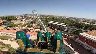 PortAventura Shambhala POV ride [upl. by Anertak]