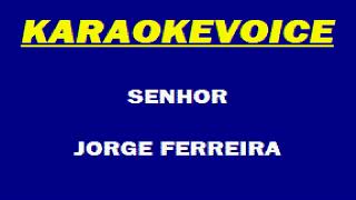 SENHOR Jorge Ferreira Karaoke [upl. by Ecirtel]