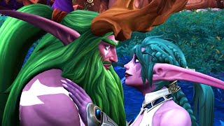 Malfurion Reunites with Tyrande and Shandris [upl. by Aiz]