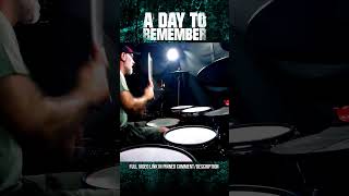 Drum Cover  A Day To Remember  Paranoia [upl. by Miller219]