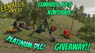 ðŸ”´ Farming Simulator 22  Platinum DLC  GIVEAWAY  Eemhuus Ko Sjotten en KÃ²rthuus ðŸ”´ [upl. by Augustine]