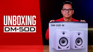 Unboxing the DM50D desktop monitor speakers [upl. by Adelice875]