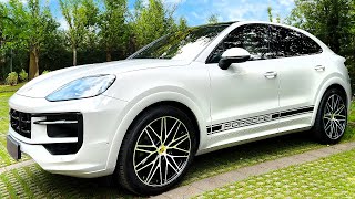 2024 Porsche Cayenne Coupe  Visual Review and Drive [upl. by Euqinitram578]