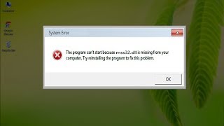 How to Fix MSS32dll Missing Error [upl. by Salhcin254]