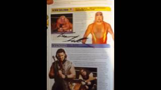 WWE Encyclopedia Autographs 51716 [upl. by Philbert]