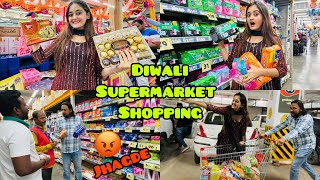 Diwali Special Supermarket Groceries amp Sweets Shopping Mummy ne Diya Big Surprise Gift Bindass Kavy [upl. by Ennaitak]