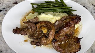 The Most Tender Lamb Shoulder Chops  Garlic and Herb Lamb Chops Recipe  Courtney Lauren [upl. by Aba120]