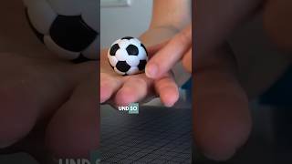 DIY Fussball aus Modelliermasse euro2024withshorts [upl. by Neelloj909]