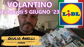 PARKSIDE 5 e 8 GIUGNO 23 LIDL VOLANTINO  ATTREZZI X20VTEAM  idropulitrice tagliabordi powerbank [upl. by Fishbein]