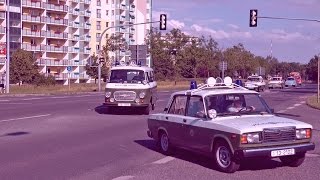 LOBT 2012 Lausitzer Oldtimer und Blaulichttreffen Hoyerswerda Volkspolizei Sirene Sondersignal [upl. by Crabb]