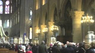 Hear the New Bells at Notre Dame Cathedral in Paris [upl. by Lucila]