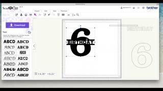 ScanNCut Canvas Split Number Tutorial [upl. by Elfrieda743]